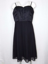 Max and Cleo Mina 14 Plus Size Black Sweatheart Dress