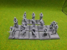 Reconquer Designs Medieval Crossbowmen Unit 28mm Tabletop Wargame