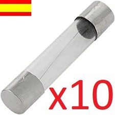 10 un. fusible cristal 3A / 250V / 6X30mm