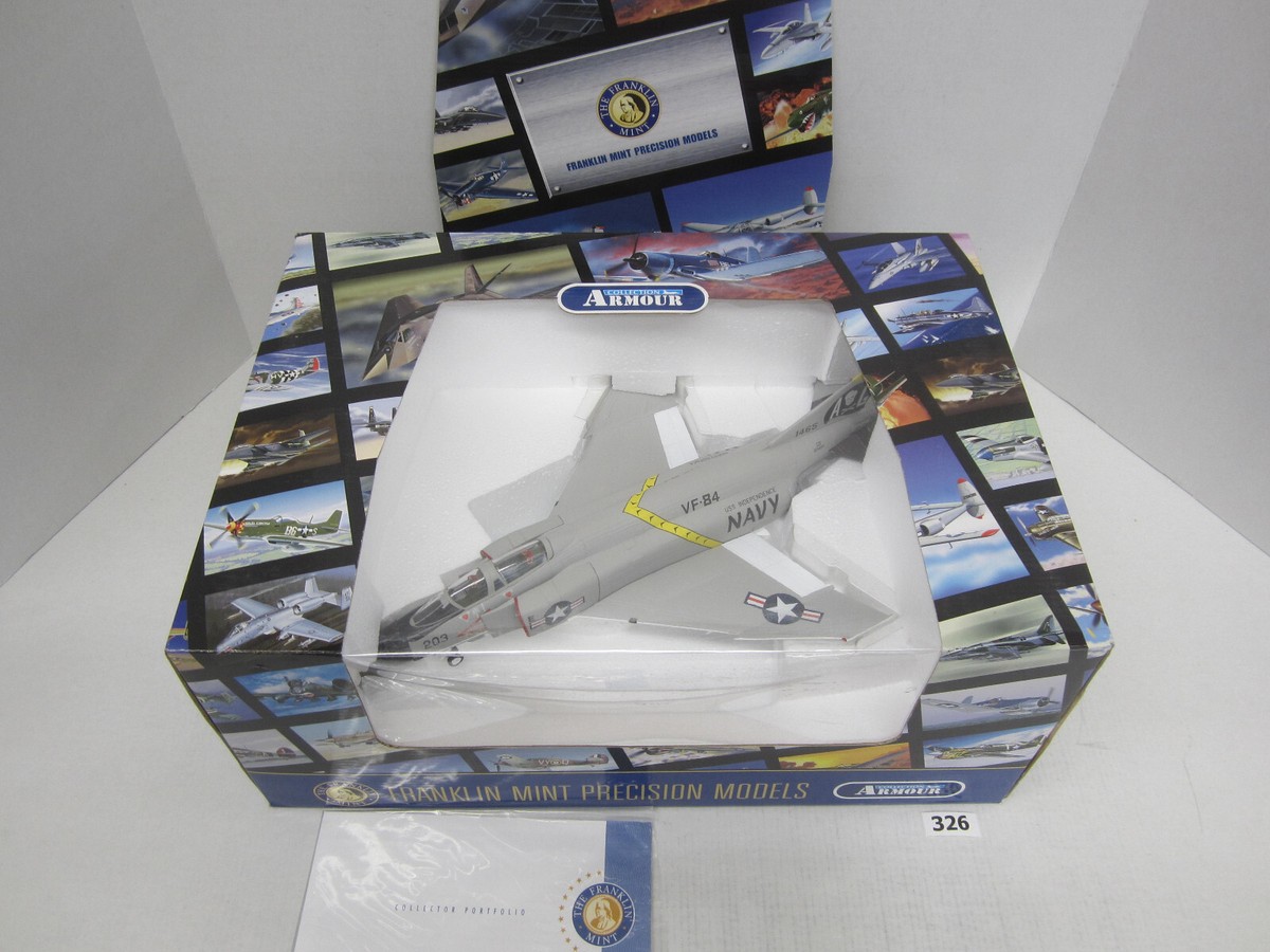 Franklin Mint Armour 1/48 B11B588 F-4 Phantom Jolly Roger VF-84 US