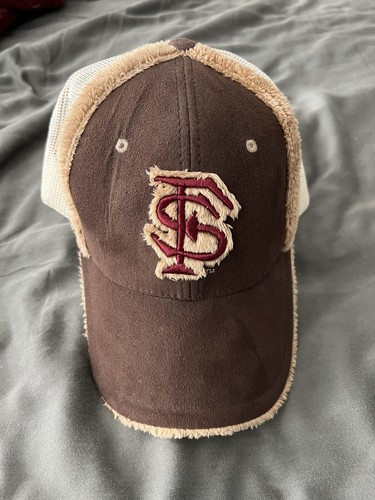 Florida State Seminoles Suede Zephyr Trucker Hat OSFA Rare and Unique