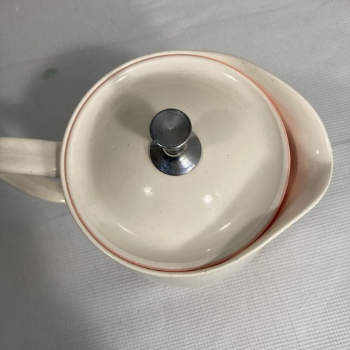 Vintage Vacron Bopp-Decker Pink and Whi Vacuum Plastic Pitcher Carafe with Lid - Picture 5 of 8