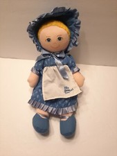 1986 Dakin Blue Bonnet Sue 11" Doll Nabisco Advertising Cloth Plush  VINTAGE