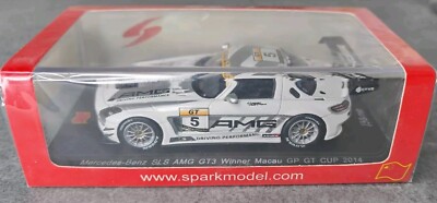 Spark Minimax Mercedes-Benz SLS AMG GT3 #5 Winner Macau GT CUP 2014 1:43