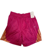 Nike Basketball Shorts Womens Dri-FIT I SO FLY Gym Training Pink Large or XL