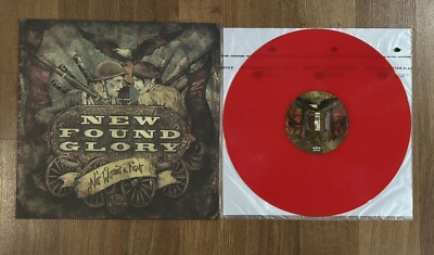 New Found Glory Not Without a Fight vinyl LP record Rare Red /500 out of print
