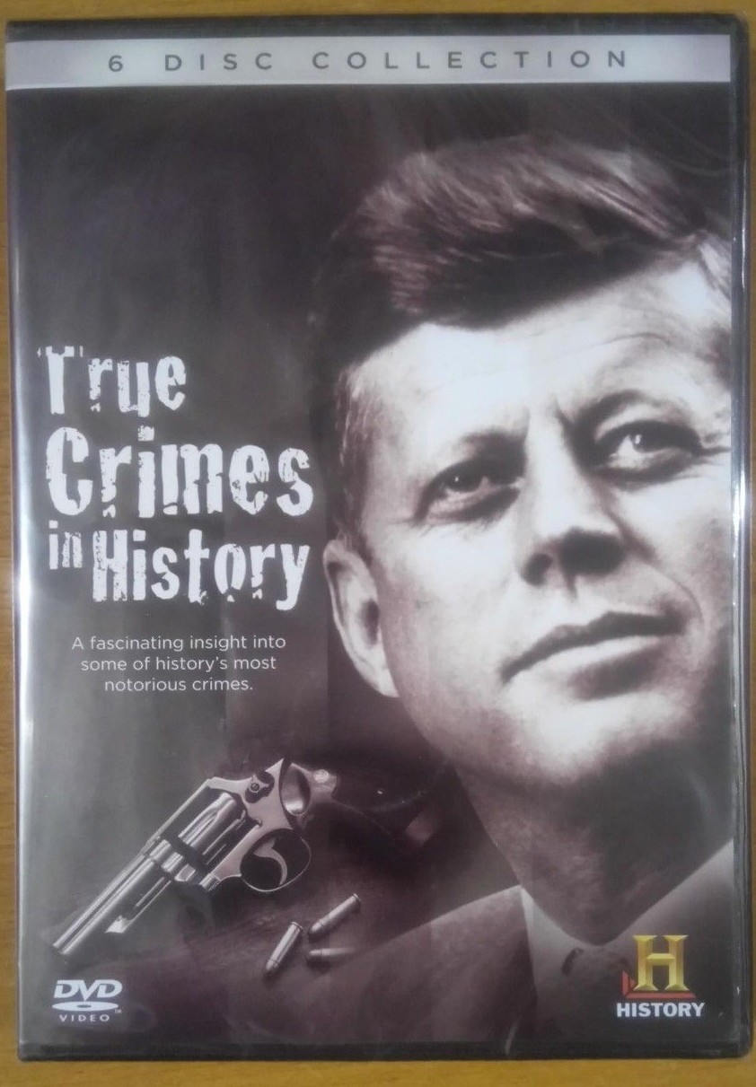 True Crimes in History 6 Disc DVD NEW Free Postage Christmas Gift Idea present