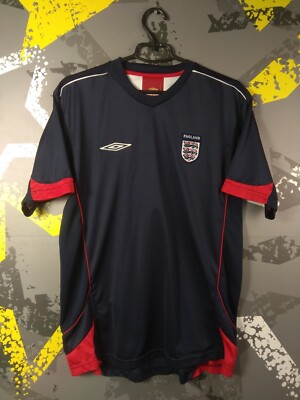 Maillot D'entraînement Angleterre Umbro Années 2000 - Blanc - Taille L