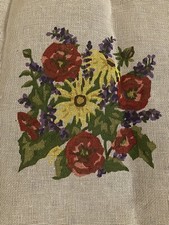 Floral Luxury Painted Needlepoint Canvas