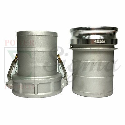 Raccordi Cam Lock Raccordo Camlock Sigma Tipo C In Alluminio Adattatore Femmina - Foto 2