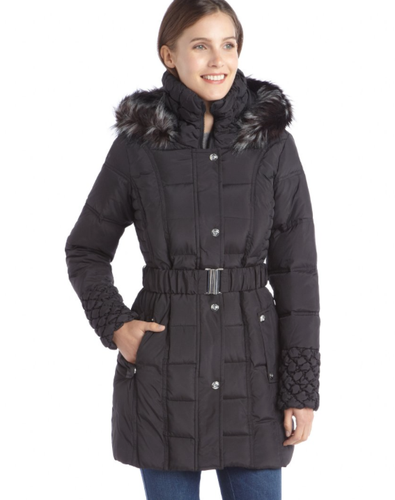 ebay long down coat