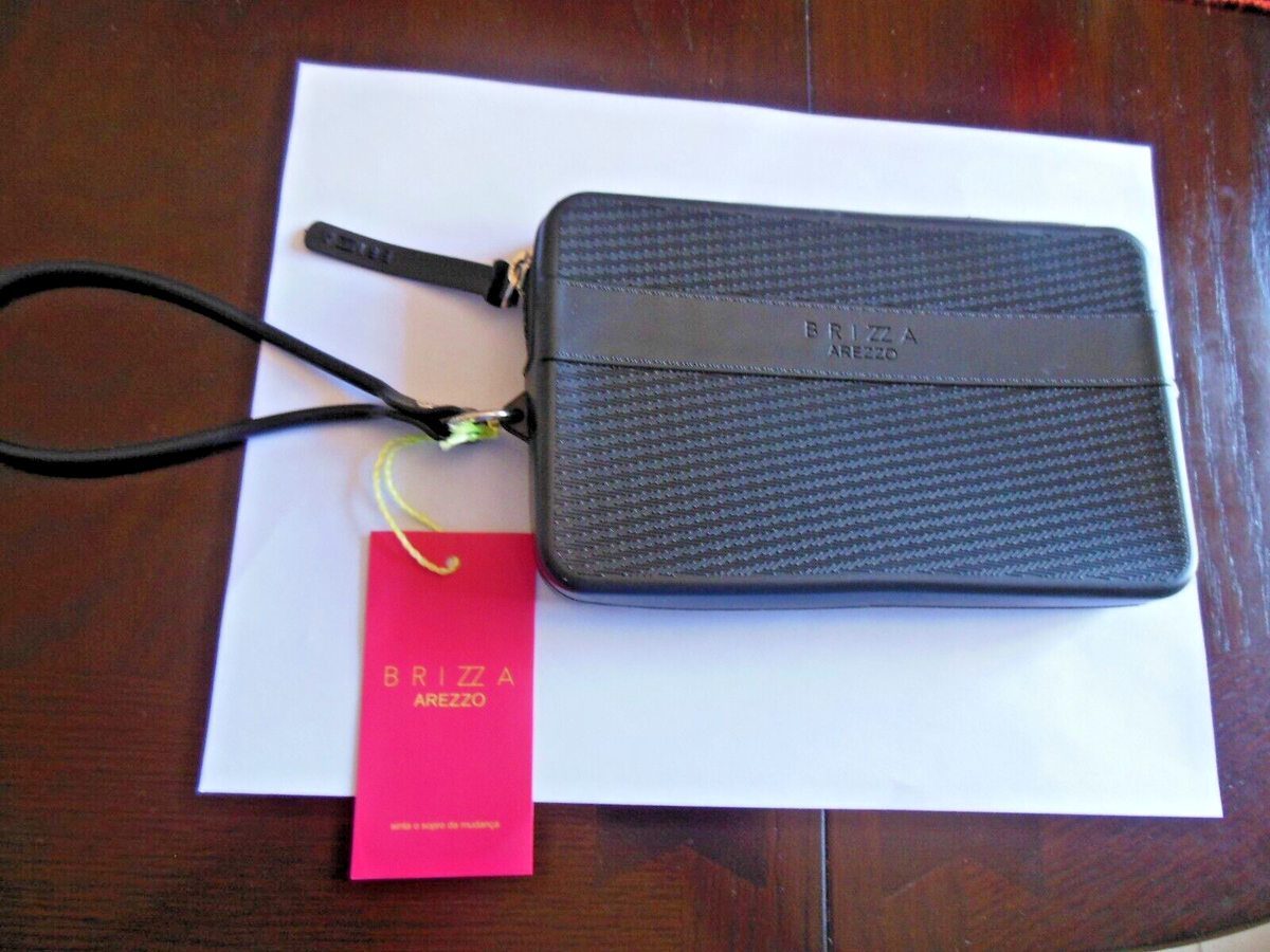 Portefeuille Braun Büffel Arezzo - Noir, Cuir, Format Coin Purse - Neuf Avec étiquettes, Protection RFID