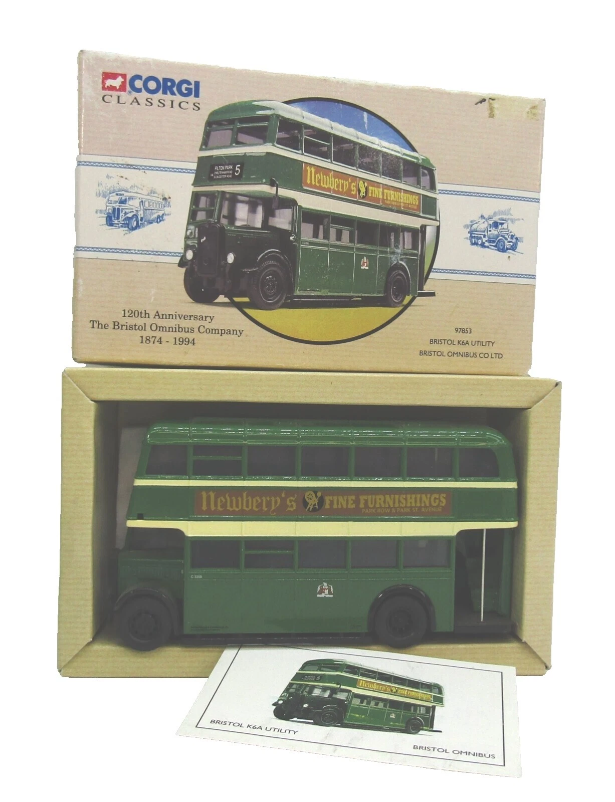 Corgi Bristol Diecast coches, camiones y camionetas