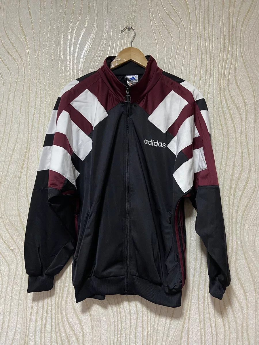 ADIDAS 90s 2000s TRACK JACKET FOOTBALL SOCCER VINTAGE sz M