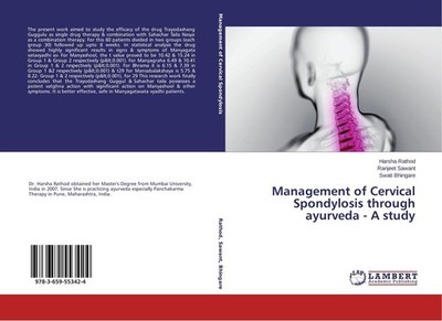 Management of Cervical Spondylosis through ayurveda - A study Harsha Rathod