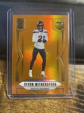 2025 Donruss Elite #30 Devon Witherspoon Status Orange /849 SP Seahawks