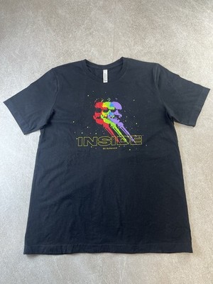 Bo Burnham INSIDE Tour 2020-2021 T-Shirt Black Mens M  Graphic Comedy Merch Rare