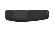 Contour Touch - Ergonomic Centered Touchpad with Wrist Rest and 4 Programmable B