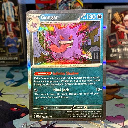 Pokemon TCG Gengar 50/88 Holofoil Perfect Order