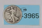 1918-D 50C WALKING LIBERTY SILVER HALF DOLLAR RAW-3965