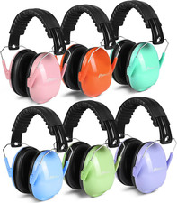 Kids Ear Protection Earmuffs 6 Pack Noise Cancelling Headphones for Kids 27Db To