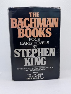 The Bachman Books Stephen King 1985 HC Four Early Novels NAL BCE Includes Rage