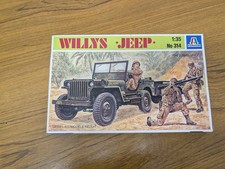 Italeri Willys Jeep Model Kit 1:35 Scale