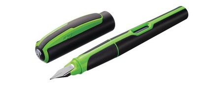 Pelikan Füller Style Feder M, Neongrün, für Rechts- und Linkshänder