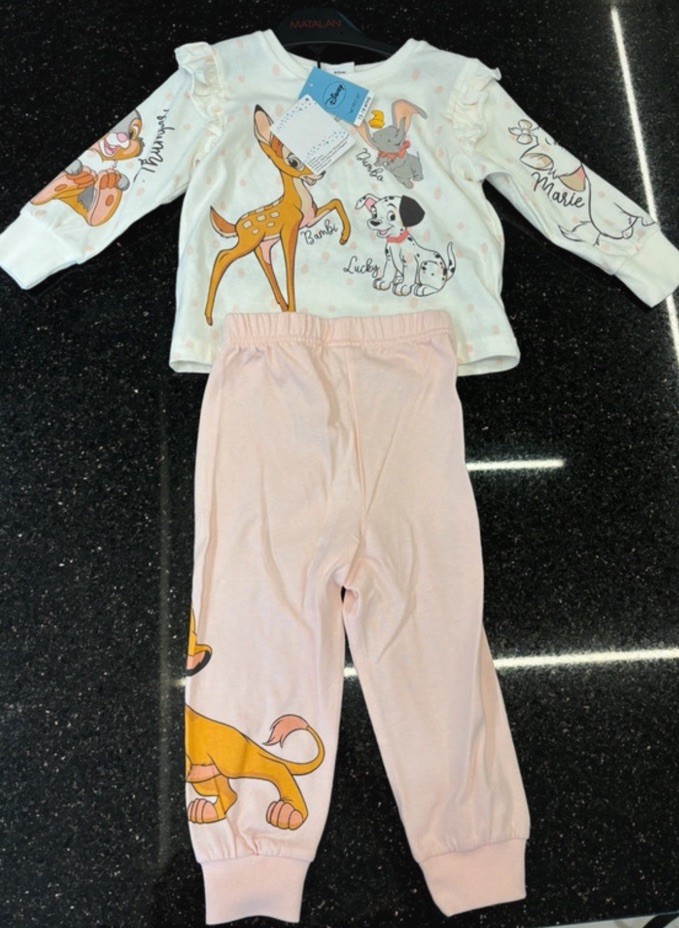 New with tags Matalan Disney Pjs 12-18 months