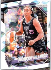 2025 Panini Prizm WNBA #99 Monique Billings Ice Prizms