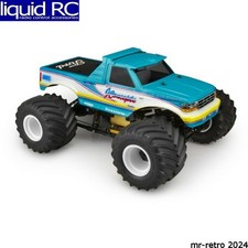 Jconcepts 0404 1993 F-250 Monster Truck Clear Body Shell -racerbacksun Visor