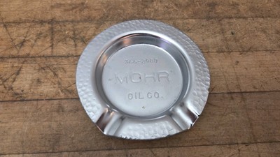 Vintage MOHR Oil Co. Forest Park,Illinois ashtray 