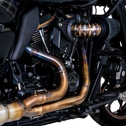 Kit admission d'air inox Vance & Hines 71049 V02 Falcon pour 2017-2023 HD Touring - Photo 3/8