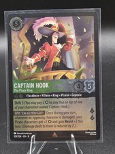 Lorcana Reign of Jafar - CAPTAIN HOOK - THE PIRATE KING - 109/204 FOIL