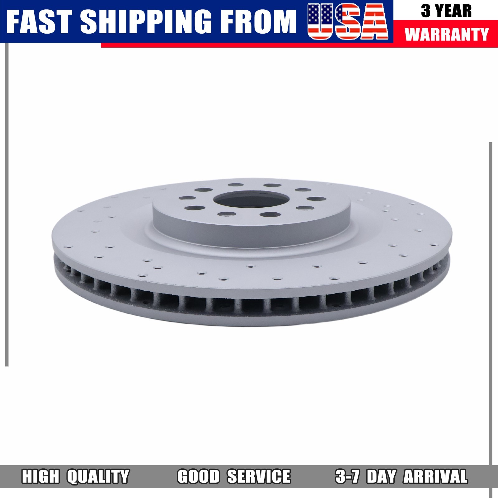 High Quality Rear Brake Rotors Set For Maserati Ghibli Quattroporte 2017-2021