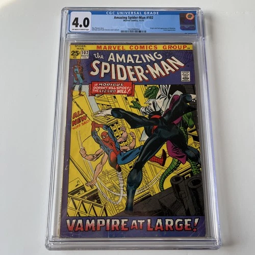 Amazing Spider-Man 102 CGC 4.0 Marvel 1971