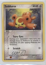 Teddiursa Pokemon EX Unseen Forces #77 2005 on eBay