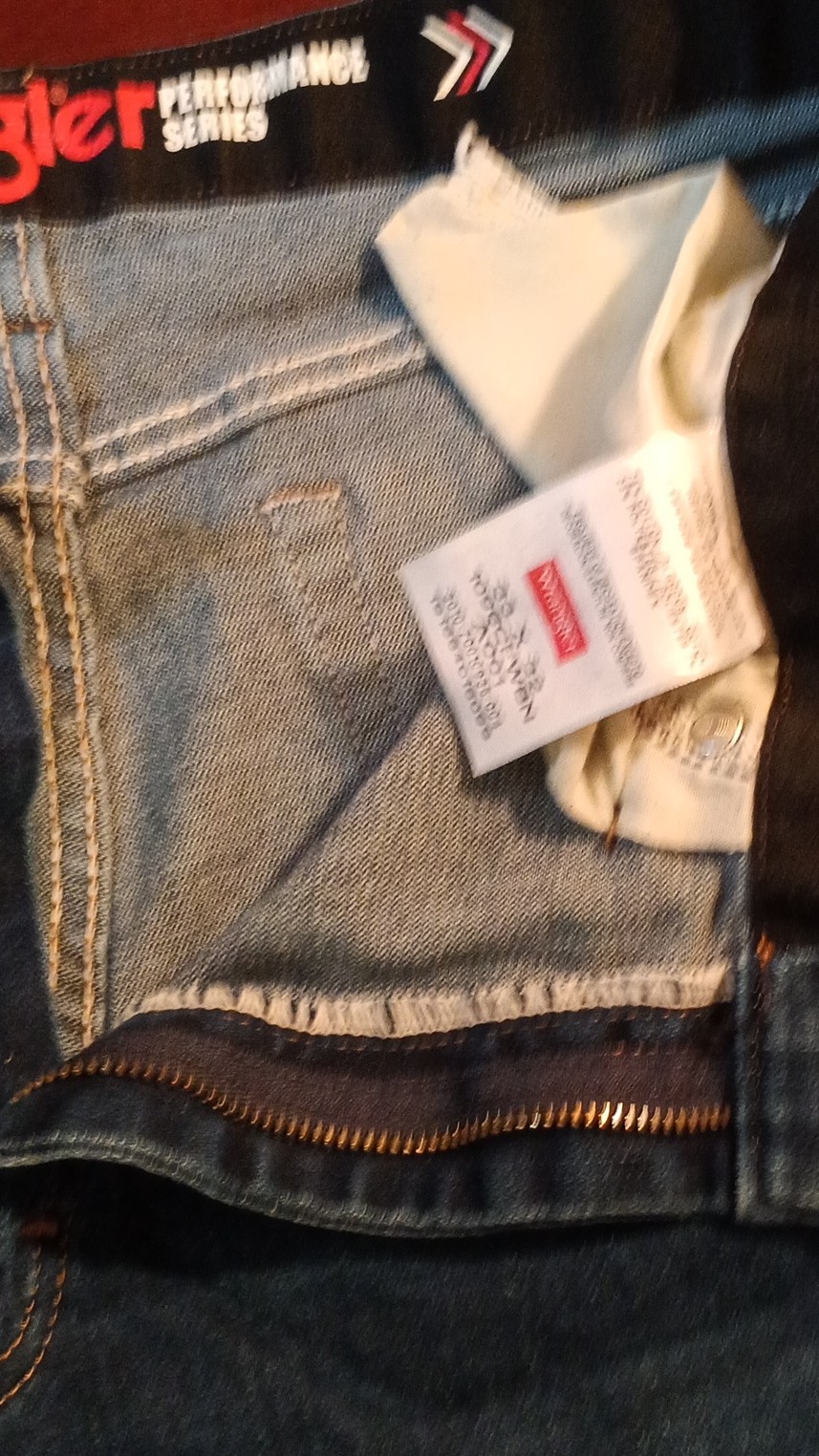 's Blue Denim Jeans Straight Fit Stretch 5-pocket