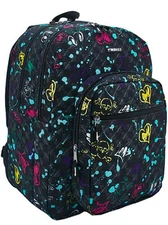 Yak Pak Backpack Bag Lightweight Packpack Casual (Multicolor Skull)