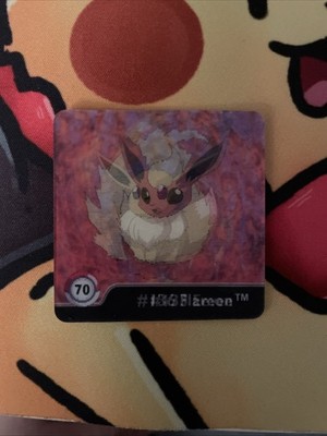 1999 Pokemon Artbox Action 3D Flipz Serie Eins Series One - # 70 Eeve Flareon