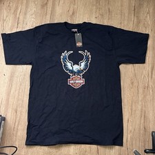 Vintage 2004 Harley Davidson Eagle Shirt New W Tag Made In USA Size XL