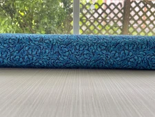 Door Window Draft Stopper Cedar Filled Draftstopper Energy Saving Blue Flowers