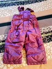Baby Schneehose, Matschhose,74/80 lila,Träge...