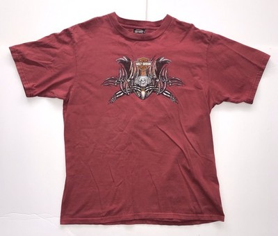 VTG 3D Emblem Harley-Davidson Double Sided Logo Shirt XL Gettysburg Battlefield