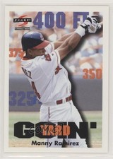 1997 Score Goin' Yard Manny Ramirez #496 0ex1