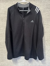 Men s Adidas Golf 1/4 Zip Pullover Sweatshirt Size XL