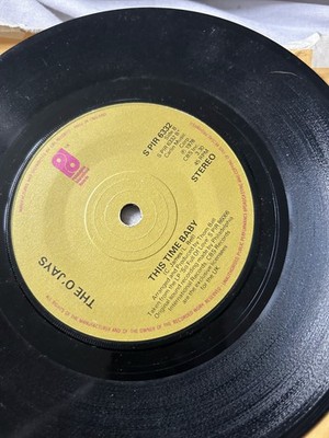 THE O JAYS - THIS TIME BABY/USED TO BE MY GIRL -7 Inch Record