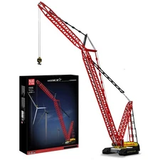 Mould King 17015 Technology Crawler Crane Building Block Kit, Heavy Duty Craw...