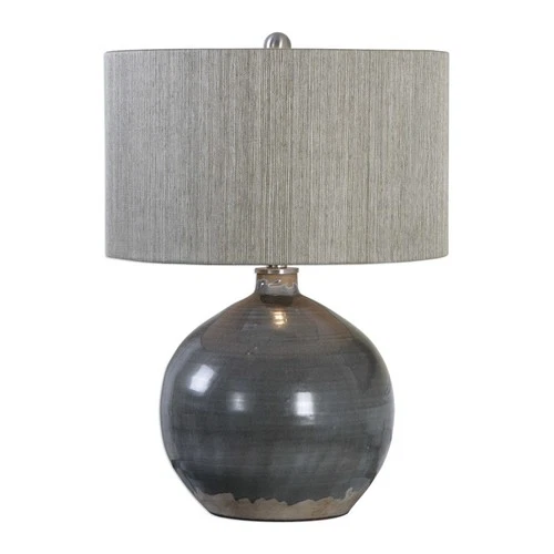Uttermost 27215-1 Grey Vardenis 1-Light 24"H Table Lamp - Picture 1 of 2