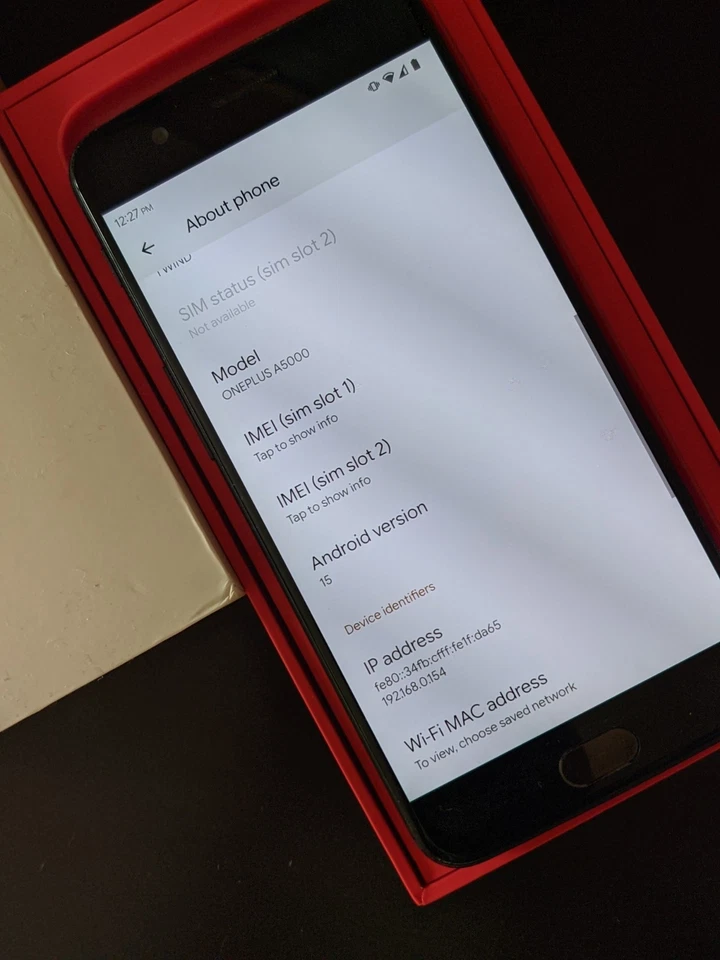 OnePlus 5 Nero Snapdragon Android 15 (Pixel Experience) 6/64GB - Immagine 4 di 4